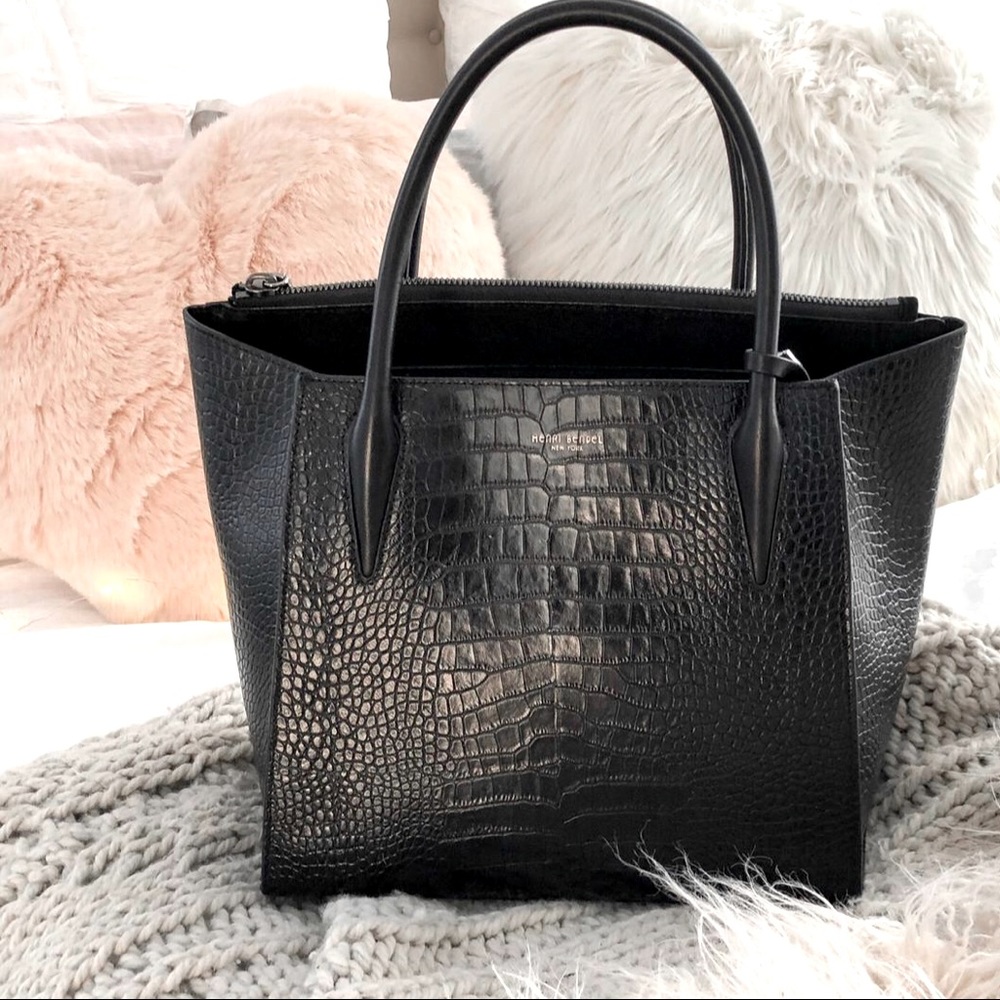 Henri Bendel Tilda Croco Satchel